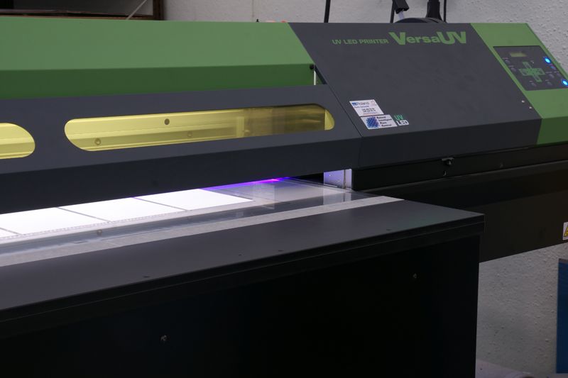 Screen printing department